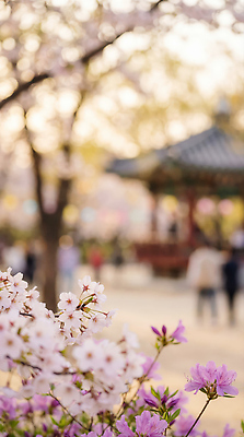 JPG 나무 편집이미지 공원 꽃 봄꽃 하늘 이야기 풍경 여러명 일상 소풍 봄 산책 벚꽃 즐거움 편집실사 AI포토 AI콘텐츠 식물 계절 공공시설 감정 다수 휴식 사람 라이프 야외활동 CG 파일형식