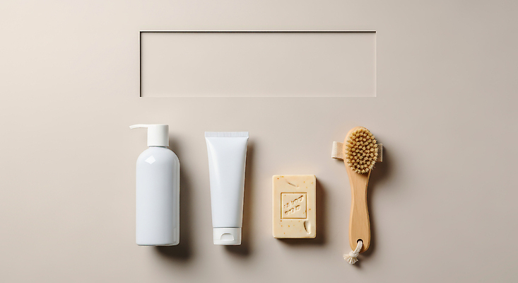 가구 위생용품 뷰티 청결 위생 CG 세안용품 파일형식 AI콘텐츠 욕실 오브젝트 비누 샴푸 세안제 붓 정리 탁자 화장품 세면대 목욕 스킨케어 편집이미지 편집실사 JPG 바디케어 AI포토