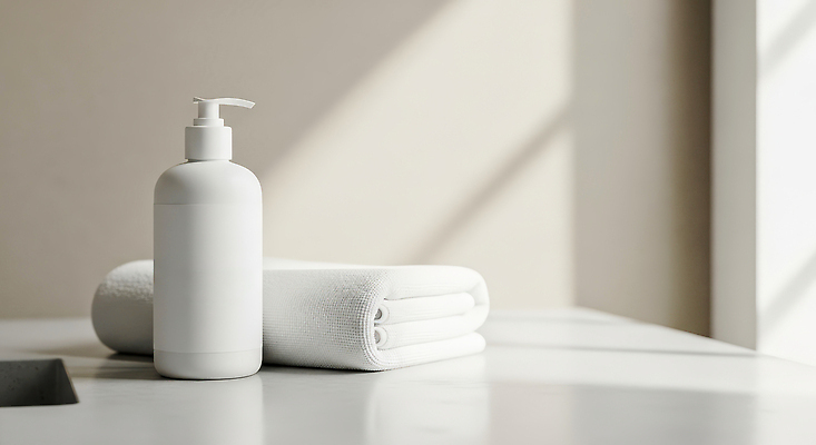 주간 라이프 위생용품 태양 뷰티 위생 CG 파일형식 AI콘텐츠 세면대 수건 햇빛 방 스킨케어 상품 청결 화장품 일상 아침 편집이미지 편집실사 JPG 바디케어 AI포토