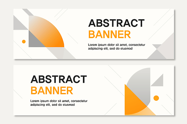 모양 도형 템플릿 디자인 배너 배너템플릿 가로배너 예술 컬러 추상 그래픽 컴퓨터 디지털 주황색 표현 스타일 배너세트 AI파일 무늬 가로 전자제품 세트 파일형식 벡터
