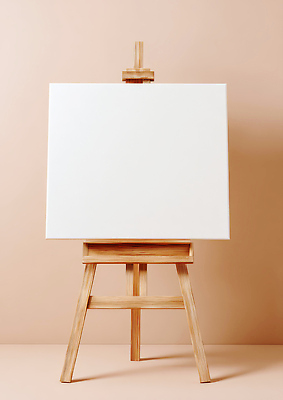 JPG 나무 편집이미지 디자인 예술 벽 컬러 공간 도구 작업 이젤 준비 그림 예술가 캔버스 조용 창의성 목업 편집실사 AI포토 AI콘텐츠 식물 미술도구 CG 파일형식