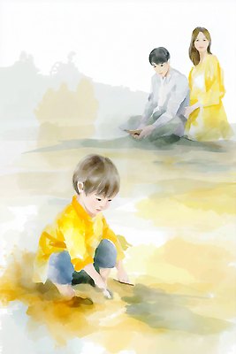 JPG 커플 행복 어린이 일러스트 가족 모션 자연 놀이 수채화 바닥 사랑 야외 부모 노란색 시간 그리기 그림 쉬는시간 소통 국내일러스트 감정 컬러 컨셉 관계 휴식 사람 생태계 파일형식
