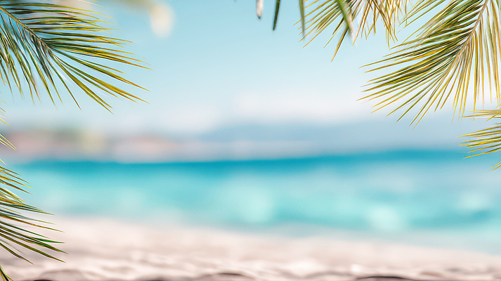 자연요소 식물 편집이미지 계절 바다 생태계 파일형식 AI콘텐츠 해변 나무 잎 하늘 물 장면 사람 여름 자연 풍경 여행 휴가 선탠 JPG 백그라운드 이미지편집 AI컴퓨터그래픽