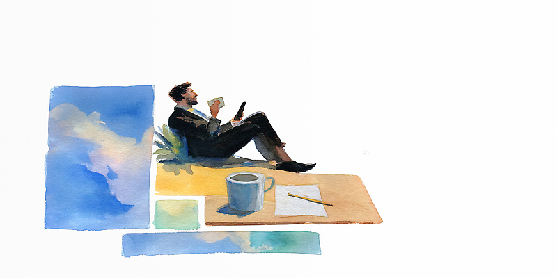 JPG 손 종이 여유 음료 일러스트 비즈니스 모션 상상 탁자 수채화 바닥 사람 앉기 내부 생활 핸드폰 공간 시간 직장인 집중 그림 국내일러스트 AI일러스트 AI콘텐츠 직업 감정 가구 컨셉 신체부위 전자제품 파일형식