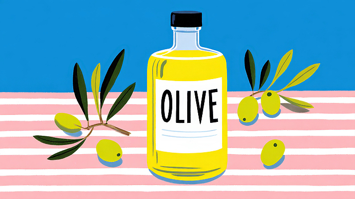 JPG 식물 열매 음식 백그라운드 일러스트 재료 자연 탁자 건강 요리 장식 파란색 주방 식사 맛 올리브오일 올리브 국내일러스트 AI일러스트 AI콘텐츠 컬러 가구 컨셉 기름_음식 생태계 파일형식