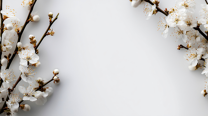 JPG 나무 식물 편집이미지 계절 꽃 백그라운드 봄꽃 자연 생명 봄 흰색 꽃가지 뷰티풀 편집실사 AI포토 AI콘텐츠 컬러 나뭇가지 CG 생태계 파일형식