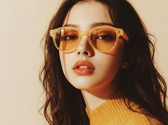 JPG 모델 편집이미지 패션 얼굴 백그라운드 자연 사람 여름 선글라스 화장 머리 주황색 분위기 스웨터 의료성형뷰티 스타일 편집실사 AI인물포토 AI콘텐츠 계절 안경 컬러 컨셉 상의 신체부위 뷰티 CG 생태계 파일형식 AI포토