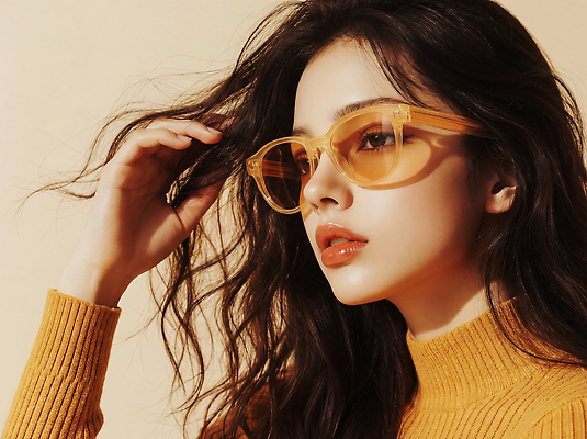 JPG 편집이미지 손 옷 여자 패션 백그라운드 표정 선글라스 머리카락 머리 색감 의료성형뷰티 스타일 편집실사 AI인물포토 AI콘텐츠 안경 사람 신체부위 CG 파일형식 AI포토