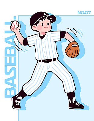 캐릭터 남자 스포츠 유니폼 일러스트 공 모션 청소년 놀이 협력 운동선수 경기 운동 경기장 줄무늬 야구 글러브 던지기 연습 국내일러스트 AI파일 옷 스포츠용품 장갑 무늬 스포츠시설 건강 사람 구기 파일형식 벡터