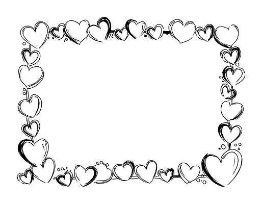 모양 디자인 감정 모션 파일형식 벡터 하트 프레임 장식 그리기 그림 사랑 창의력 표현 인테리어 백그라운드 일러스트 국내일러스트 AI파일