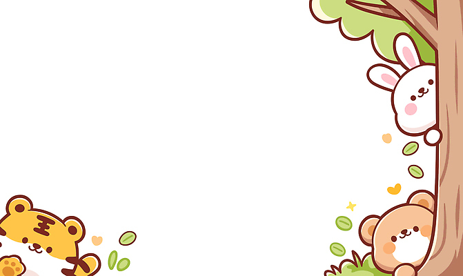 식물 동물 컨셉 잎 포유류 관계 사람 반려동물 생태계 파일형식 벡터 호랑이 토끼 곰 나무 캐릭터 귀여움 숲 자연 놀이 어린이 그래픽 환경 나뭇잎 백그라운드 디자인 동화 친구 일러스트 국내일러스트 AI파일 프레임