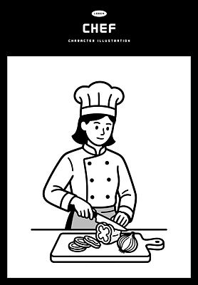 직업 생활용품 채소 모션 개수대 파일형식 벡터 요리사 주방 재료 다듬기 칼 식재료 요리 주방용품 레시피 싱크대 조리대 음식 과일 양파 일러스트 국내일러스트 AI파일