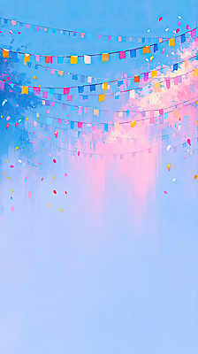 자연요소 꽃 다수 컨셉 모션 사람 라이프 파일형식 AI콘텐츠 손수건 축제 꽃잎 분위기 하늘 장식 공간 컬러 흩날리기 예술 감정 풍경 화려 소통 여러명 일상 뷰티풀 상상력 일러스트 국내일러스트 JPG 구름 AI일러스트