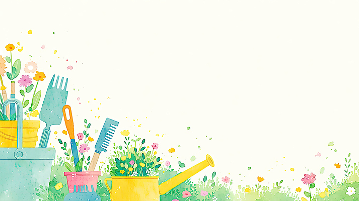 식물 계절 산업 컬러 농업 취미 생태계 원예 파일형식 AI콘텐츠 정원 도구 화단 봄 꽃 물뿌리개 초록색 농사 자연 화초 정원가꾸기 환경 일러스트 국내일러스트 JPG AI일러스트