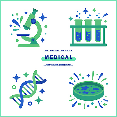 교육 과학 컨셉 실험기구 실험 생명공학 파일형식 벡터 의학 현미경 비커 DNA 기계 도구 실험실 분석 세포 생물학 화학 AI파일 일러스트 국내일러스트