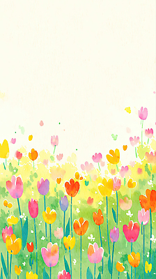 자연요소 식물 계절 꽃 곤충 날씨 태양 생태계 파일형식 AI콘텐츠 봄 초원 색채 자연 꽃밭 튤립 풍경 성장 잔디 나비 땅 여름 바람 햇빛 장식 우주 일러스트 국내일러스트 JPG AI일러스트