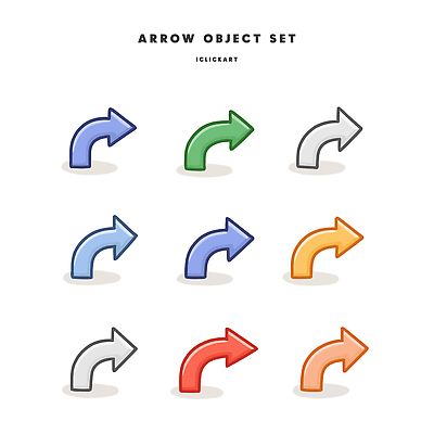 모양 도형 기호 디자인 화살표 컬러 이동 일러스트 표시 그래픽 컴퓨터 세트 표현 방향 경로 단순화된 국내일러스트 AI파일 문자 컨셉 전자제품 파일형식 벡터