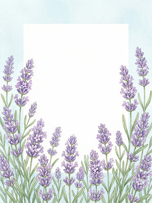 식물 꽃 컬러 프레임 취미 허브 생태계 파일형식 AI콘텐츠 라벤더 백그라운드 꽃밭 보라색 자연 그래픽 디자인 원예 장식 꽃다발 성장 뷰티풀 일러스트 국내일러스트 JPG 꽃프레임 수채화 AI일러스트