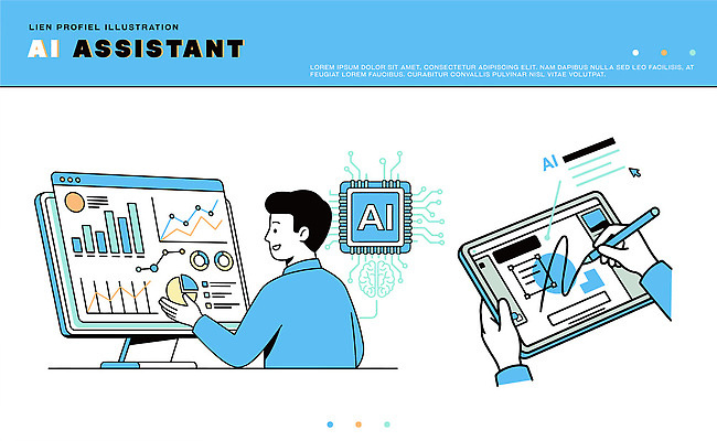 손 남자 일러스트 그래프 기술 그래픽 컴퓨터 태블릿 스크린 자료 정보 작업 분석 청사진 지원 프로그램 포트폴리오 AI_인공지능 국내일러스트 AI파일 컨셉 사람 신체부위 전자제품 스마트기기 파일형식 벡터