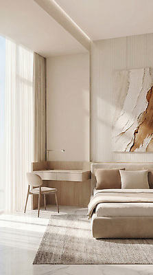 디자인 무기 가구 생활용품 컨셉 건물 태양 CG 파일형식 AI콘텐츠 침실 인테리어 주택 모던 그림 햇빛 의자 침대 창 벽 공간 편집이미지 편집실사 JPG 고급 AI포토