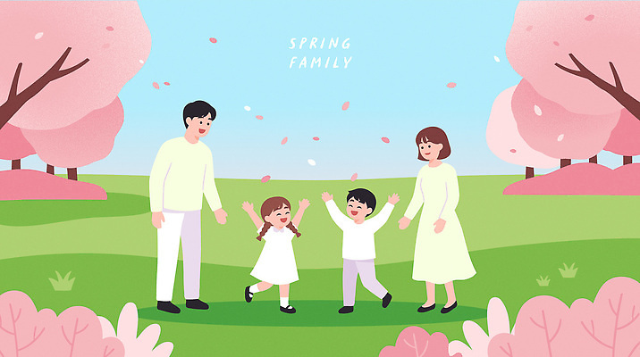 나무 공원 꽃잎 꽃 일러스트 가족 신혼부부 모션 자연 놀이 함께함 웃음 풍경 친구 부모 소풍 봄 육아 벚꽃 시간 출산 즐거움 놀기 봄소풍 국내일러스트 AI파일 식물 부부 계절 공공시설 감정 컨셉 관계 표정 야외활동 생태계 신혼 파일형식 벡터