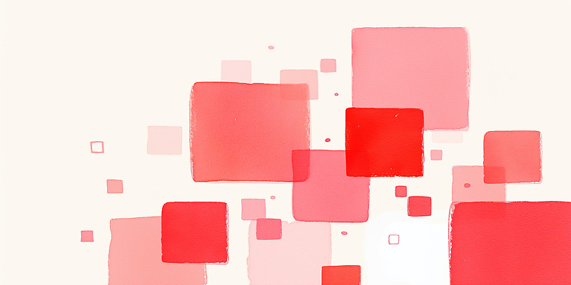 JPG 모양 디자인 예술 분홍색 컬러 백그라운드 패턴 일러스트 추상 그래픽 빨간색 사각형 크기 배열 직사각형 색채 국내일러스트 AI일러스트 AI콘텐츠 도형 무늬 파일형식