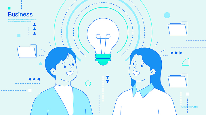 디자인 백그라운드 라인일러스트 일러스트 비즈니스 전구 회의 협력 아이디어 직장 기술 대화 웃음 사람 정보 작업 비즈니스맨 비즈니스우먼 계획 파일 소통 문제해결 창의성 국내일러스트 AI파일 여자 남자 컨셉 회사 표정 말하기 직장인 파일형식 벡터