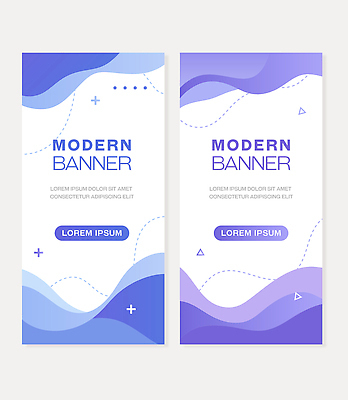 모양 템플릿 디자인 배너 배너템플릿 세로배너 백그라운드 패턴 곡선 텍스트 그래픽 파란색 상자 보라색 모던 나란히 웹배너 배너세트 AI파일 선 컬러 웹템플릿 무늬 세로 세트 파일형식 벡터