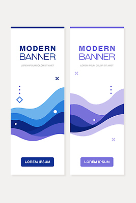 템플릿 디자인 배너 배너템플릿 세로배너 물결 텍스트 그래픽 세로 파란색 보라색 알림 모던 마케팅 예시 웹배너 스타일 배너세트 AI파일 컬러 웹템플릿 세트 파일형식 벡터