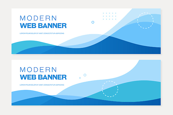 템플릿 디자인 배너템플릿 가로배너 컬러 곡선 그래픽 파란색 알림 모던 레이아웃 기하학 온라인 마케팅 예시 창의성 콘텐츠 웹배너 배너세트 AI파일 배너 선 웹템플릿 무늬 가로 세트 파일형식 벡터