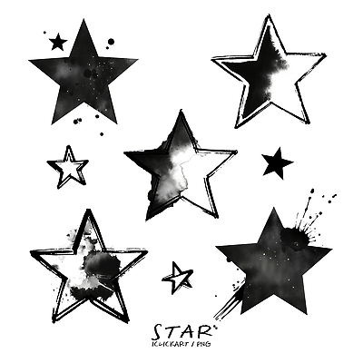 모양 PSD 디자인 별 예술 백그라운드 패턴 일러스트 흑백 그래픽 장식 혼합 크기 그림 장면 대칭 창의력 창작 스타일 국내일러스트 자연요소 무늬 촬영기법 파일형식