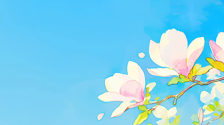 식물 계절 꽃 문화예술 라이프 생태계 파일형식 AI콘텐츠 목련 봄 꽃잎 자연 풍경 일상 날씨 수목 나무 화초 꽃밭 미술 컬러 생명 일러스트 국내일러스트 JPG 수채화 AI일러스트