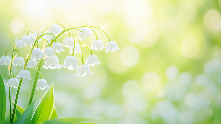 식물 계절 꽃 컬러 태양 CG 생태계 파일형식 AI콘텐츠 은방울꽃 자연 초록색 햇빛 줄기 백그라운드 뷰티풀 성장 여름 정원 초원 숲 편집이미지 편집실사 JPG AI포토