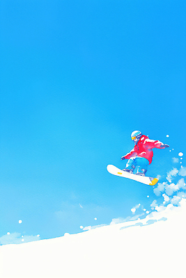 자연요소 계절 감정 컬러 컨셉 모션 겨울스포츠 건강 보드_스포츠 파일형식 AI콘텐츠 스노우보드 하늘 점프 겨울 스포츠 활강 즐거움 액션 운동 스키 사람 풍경 파란색 취미 체험 스노우 얼음 포즈 일러스트 국내일러스트 JPG AI일러스트