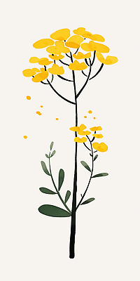 식물 꽃 컬러 봄 생태계 파일형식 AI콘텐츠 줄기 노란색 초록색 잎 자연 백그라운드 디자인 생명 뷰티풀 성장 조화 일러스트 국내일러스트 JPG 봄꽃 AI일러스트