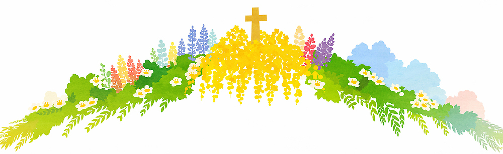 JPG 식물 디자인 꽃 기독교 종교 화초 컬러 백그라운드 십자가 일러스트 자연 밝음 이벤트 장식 봄 배열 아치 원예 뷰티풀 국내일러스트 AI일러스트 AI콘텐츠 계절 취미 생태계 파일형식