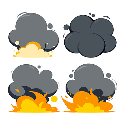 모양 디자인 상징 컬러 포즈 백그라운드 일러스트 불꽃 이야기 그래픽 에너지 표현 그리기 연기 폭발 장면 발생 현상 효과 국내일러스트 AI파일 모션 불 파일형식 벡터