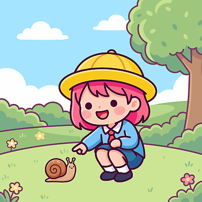 동물 캐릭터 학생 어린이 컬러 일러스트 모션 자연 웃음 풍경 초원 야외 소풍 만남 탐험 즐거움 자연학습 자연관찰 아기자기 국내일러스트 AI파일 감정 컨셉 표정 사람 야외활동 관찰 체험학습 생태계 파일형식 벡터