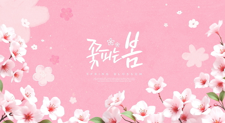 PSD 편집이미지 계절 꽃 분홍색 컬러 백그라운드 자연 불꽃 따뜻함 풍경 봄 화사함 만개 뷰티풀 봄배경 이미지편집 식물 컨셉 불 생태계 파일형식