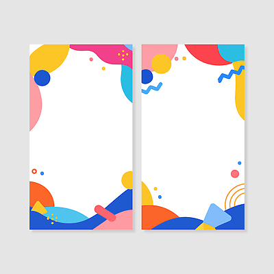 모양 도형 편집 디자인 예술 컬러 백그라운드 일러스트 프레임 그래픽 장식 공간 원형 카드 만들기 대칭 테마 카피스페이스 비어있는 국내일러스트 AI파일 모션 공백 파일형식 벡터