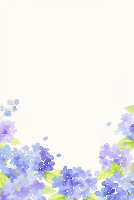 JPG 식물 디자인 꽃잎 꽃 예술 줄기 컬러 꽃다발 백그라운드 잎 무늬 일러스트 자연 생명 수채화 프레임 장식 정원 보라색 봄 기록 수국 뷰티풀 카피스페이스 국내일러스트 AI일러스트 AI콘텐츠 계절 공백 생태계 파일형식