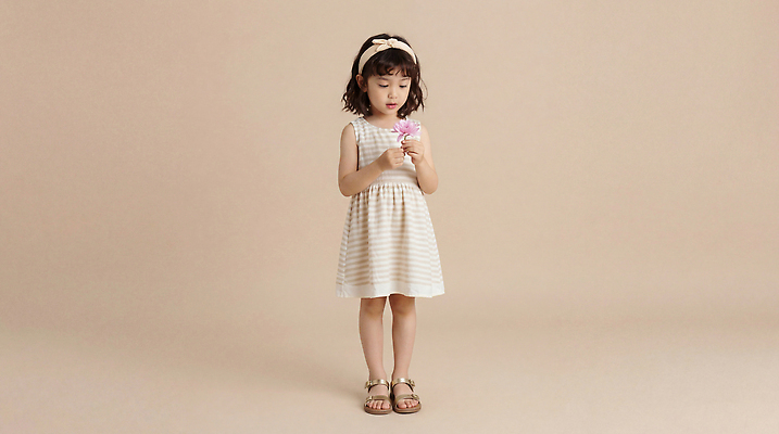 JPG 편집이미지 드레스 패션 어린이 백그라운드 놀이 아이스크림 소녀 앞모습 여름 귀여움 사진촬영 즐거움 조용 가벼움 의료성형뷰티 편집실사 AI인물포토 AI콘텐츠 옷 계절 여자 감정 뷰포인트 컨셉 디저트 사람 촬영 무게 CG 파일형식 AI포토