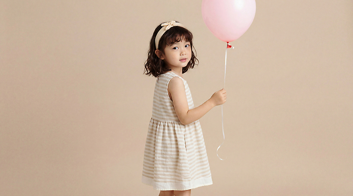 JPG 편집이미지 드레스 어린이 분홍색 포즈 백그라운드 크리스마스 놀이 실내 미소 촬영 줄무늬 생일 즐거움 풍선 의료성형뷰티 편집실사 AI인물포토 AI콘텐츠 옷 기념일 감정 컬러 무늬 표정 사람 내부 CG 파일형식 AI포토