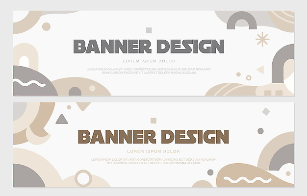 모양 템플릿 문자 디자인 배너 배너템플릿 컬러 회색 배열 모던 기하학 구성 베이지색 예시 효과 AI파일 무늬 파일형식 벡터