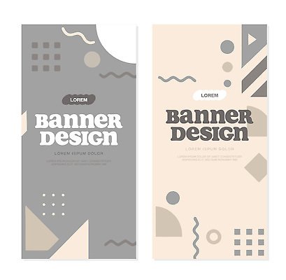 모양 템플릿 디자인 배너 배너템플릿 컬러 패턴 그래픽 회색 심플 기하학 구분 대칭 베이지색 미니멀 AI파일 무늬 파일형식 벡터