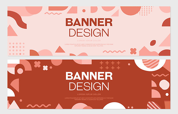 모양 템플릿 디자인 배너 배너템플릿 분홍색 컬러 패턴 그래픽 갈색 정보 크기 만들기 기획 구성 예시 AI파일 무늬 모션 파일형식 벡터