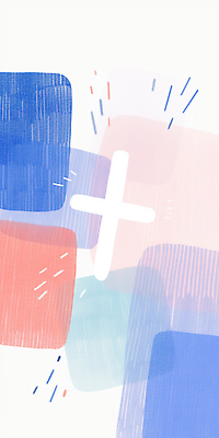 JPG 모양 도형 디자인 종교 예술 상징 컬러 백그라운드 십자가 패턴 일러스트 추상 그래픽 사각형 플러스 모던 겹침 구성 밝은색 스타일 국내일러스트 AI일러스트 AI콘텐츠 기호 무늬 파일형식