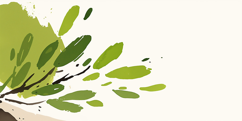 JPG 모양 식물 디자인 예술 선 컬러 백그라운드 잎 일러스트 자연 생명 초록색 표현 그림 손그림 단순화된 창의성 국내일러스트 AI일러스트 AI콘텐츠 생태계 파일형식