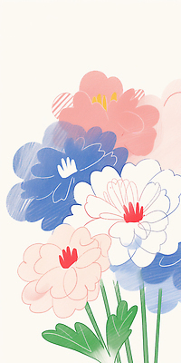 JPG 디자인 꽃 예술 컬러 꽃다발 백그라운드 일러스트 자연 색연필 귀여움 표현 색칠 카네이션 그림 부드러움 조화 단순화된 복잡 뷰티풀 창의력 국내일러스트 AI일러스트 AI콘텐츠 식물 컨셉 학용품 감각 생태계 파일형식