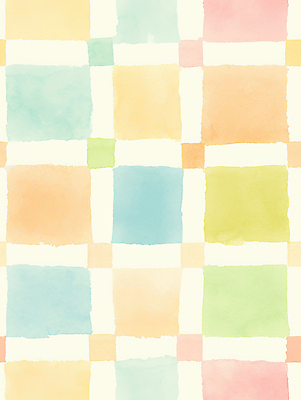 JPG 디자인 예술 컬러 백그라운드 패턴 일러스트 수채화 그래픽 장식 사각형 배열 질감 심플 부드러움 창의성 스타일 미니멀 국내일러스트 AI일러스트 AI콘텐츠 도형 무늬 감각 파일형식